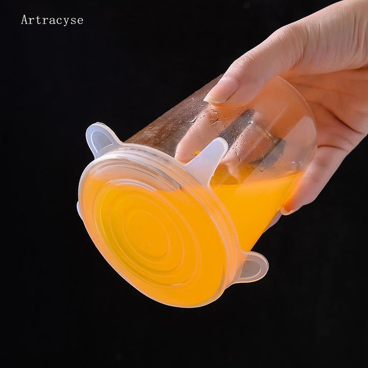 Silicone Cover Stretch Lids Reusable Durable