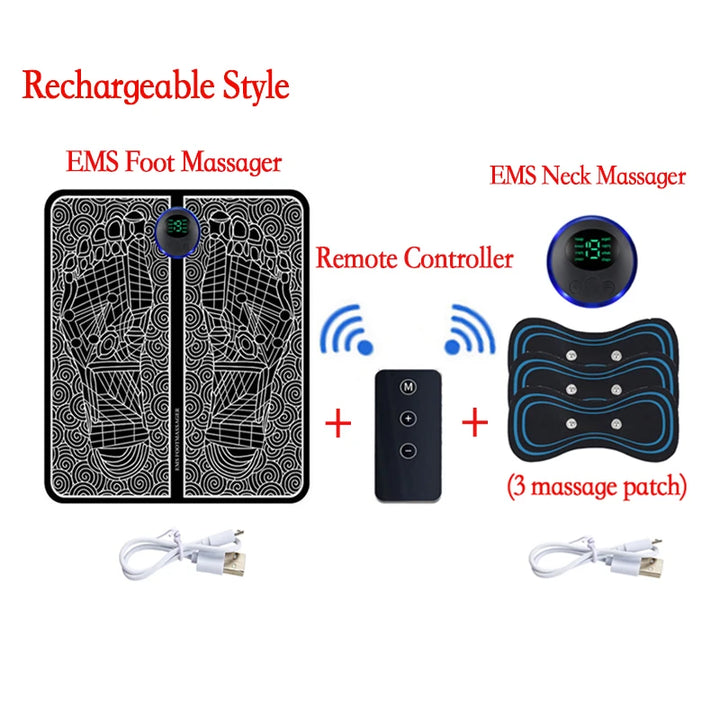 Remote EMS Foot Massager