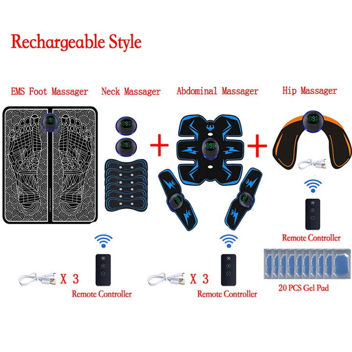 Remote EMS Foot Massager