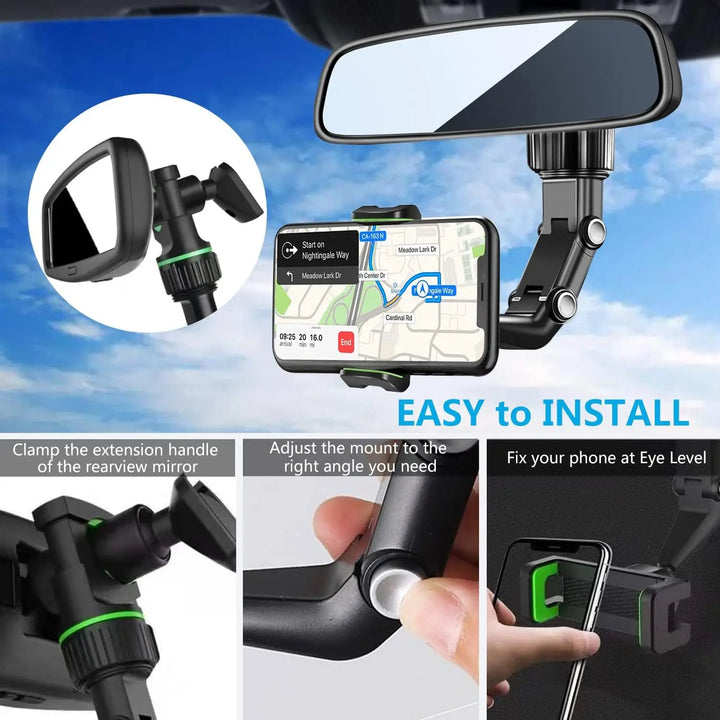 360° Rotatable Smart Phone Car Holder