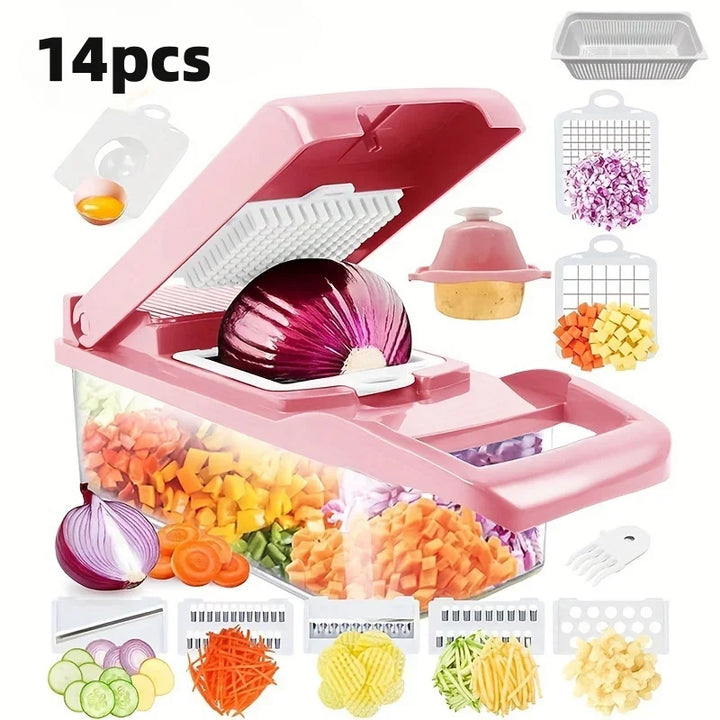 Multifunction Kitchen Slicer 6 Blades