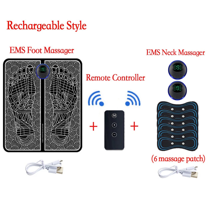 Remote EMS Foot Massager