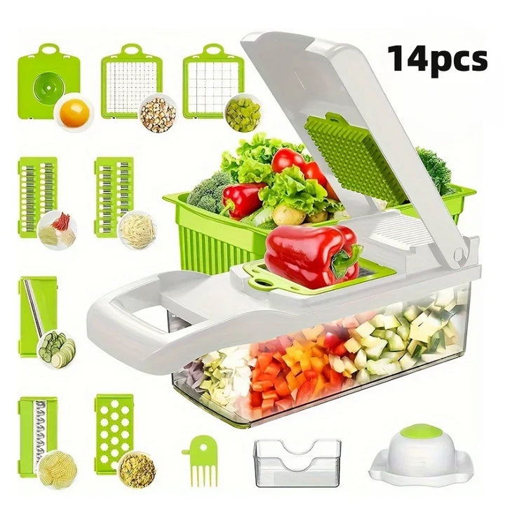 Multifunction Kitchen Slicer 6 Blades