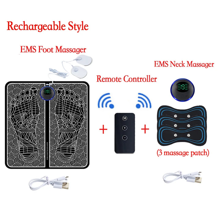 Remote EMS Foot Massager